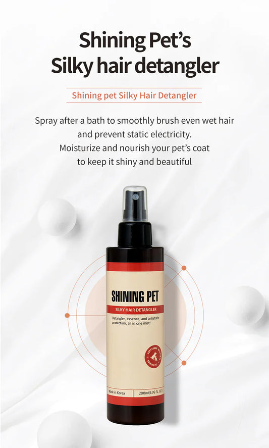 Grooming Made Easy: How Shining Pet  Detangling Spray Can Save You Time