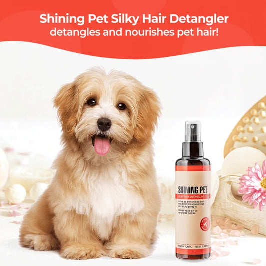 Smooth & Shine: How Shining Pet Puppy Detangling Spray Transforms Grooming