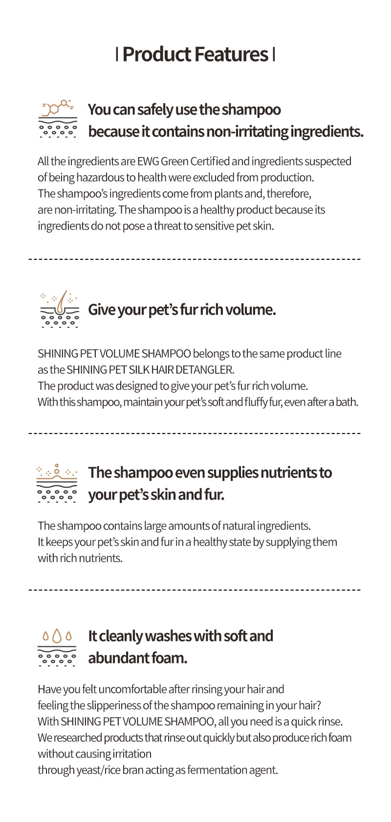 Shining Pet Volume Shampoo